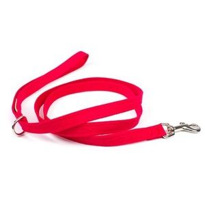 Susan Lanci - Ultra Suede Red 4’ Leash